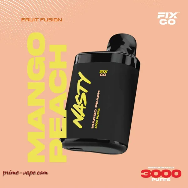 Nasty 3000 Puffs Disposable Vape Mango Peach