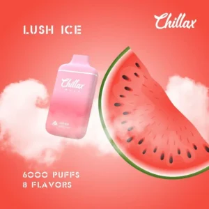 Chillax Plus 12ml E-liquid 2% Salt Nicotine Disposable Pod Lush Ice