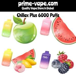 Chillax Plus 6000 Puffs Disposable Pod Now in Dubai- 2% / 20mg