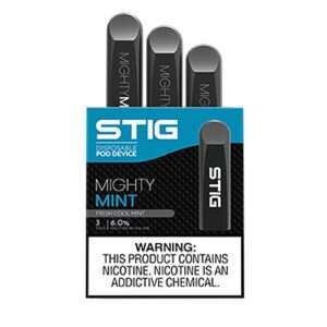 Best Price VGOD STIG Disposable Pod Mighty Mint- Buy Vape Kit
