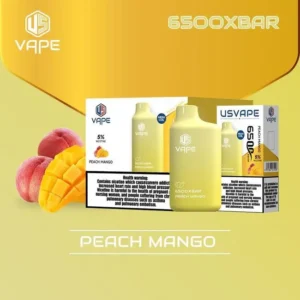 Rechargeable 16ml 6500xbar disposable Vape Pod Peach Mango