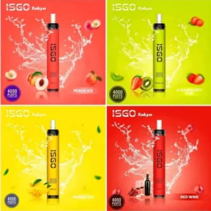ISGO Tokyo Filter 4000 Puffs Disposable Vape In Dubai- Kit UAE