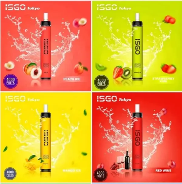 ISGO Tokyo Filter 4000 Puffs Disposable Vape In Dubai- Kit UAE