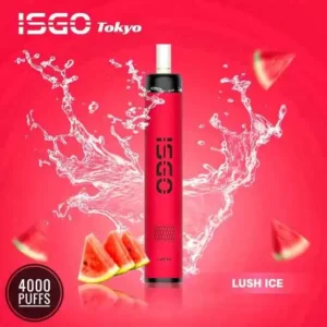 ISGO 4000 Puffs Tokyo Filter Disposable Vape Pod Lush Ice- Dubai