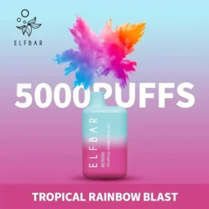 BC5000 Elf Bar Disposable Vape in Dubai- Tropical rainbow Blast
