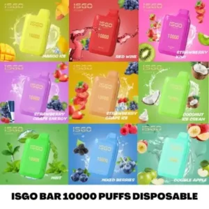 ISGO BAR 10000 Puffs Disposable Vape Pod in Dubai- Mega Kit