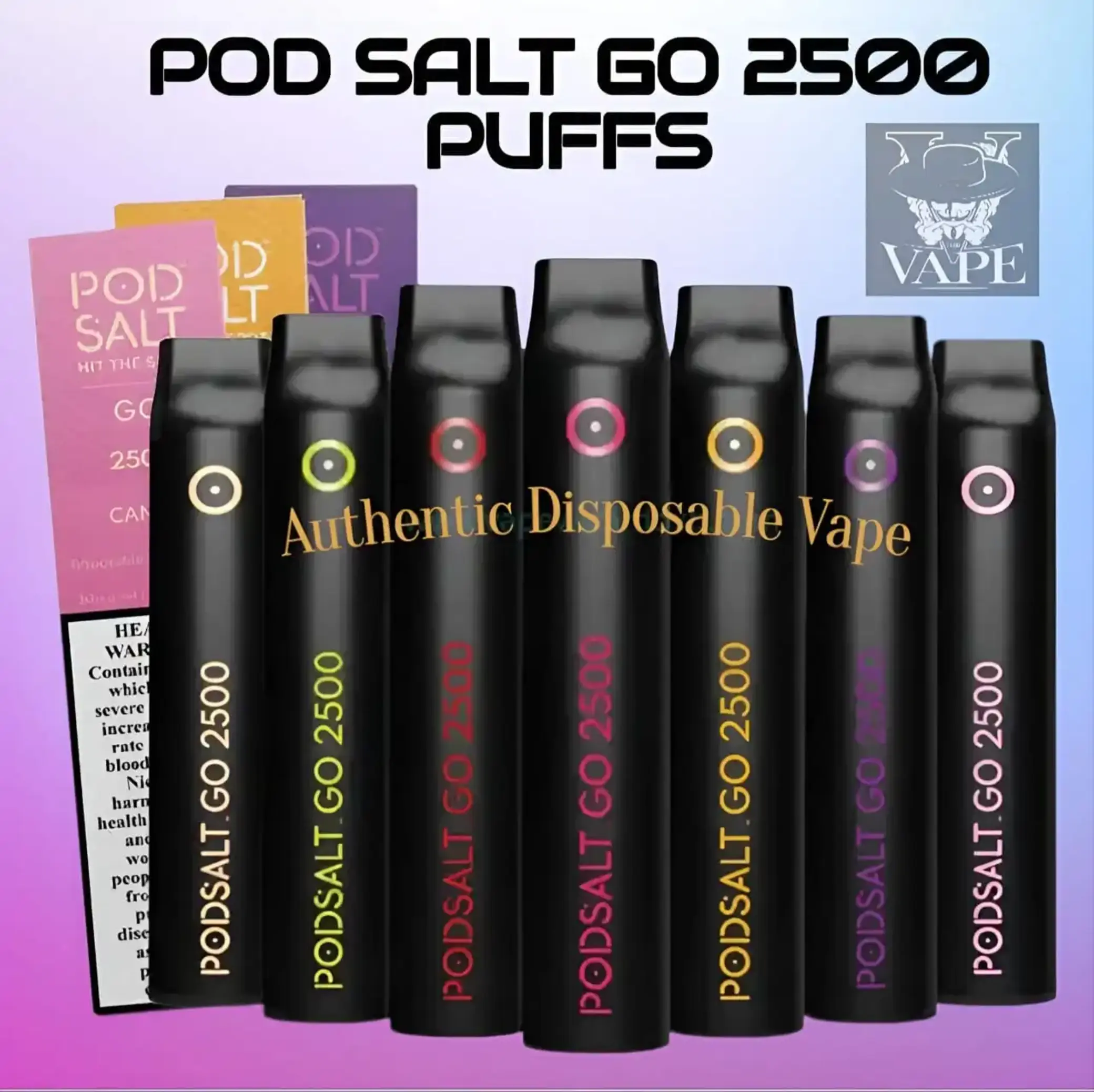 Pod Salt Go 2500 Puffs Disposable Vape in Dubai UAE - Authentic