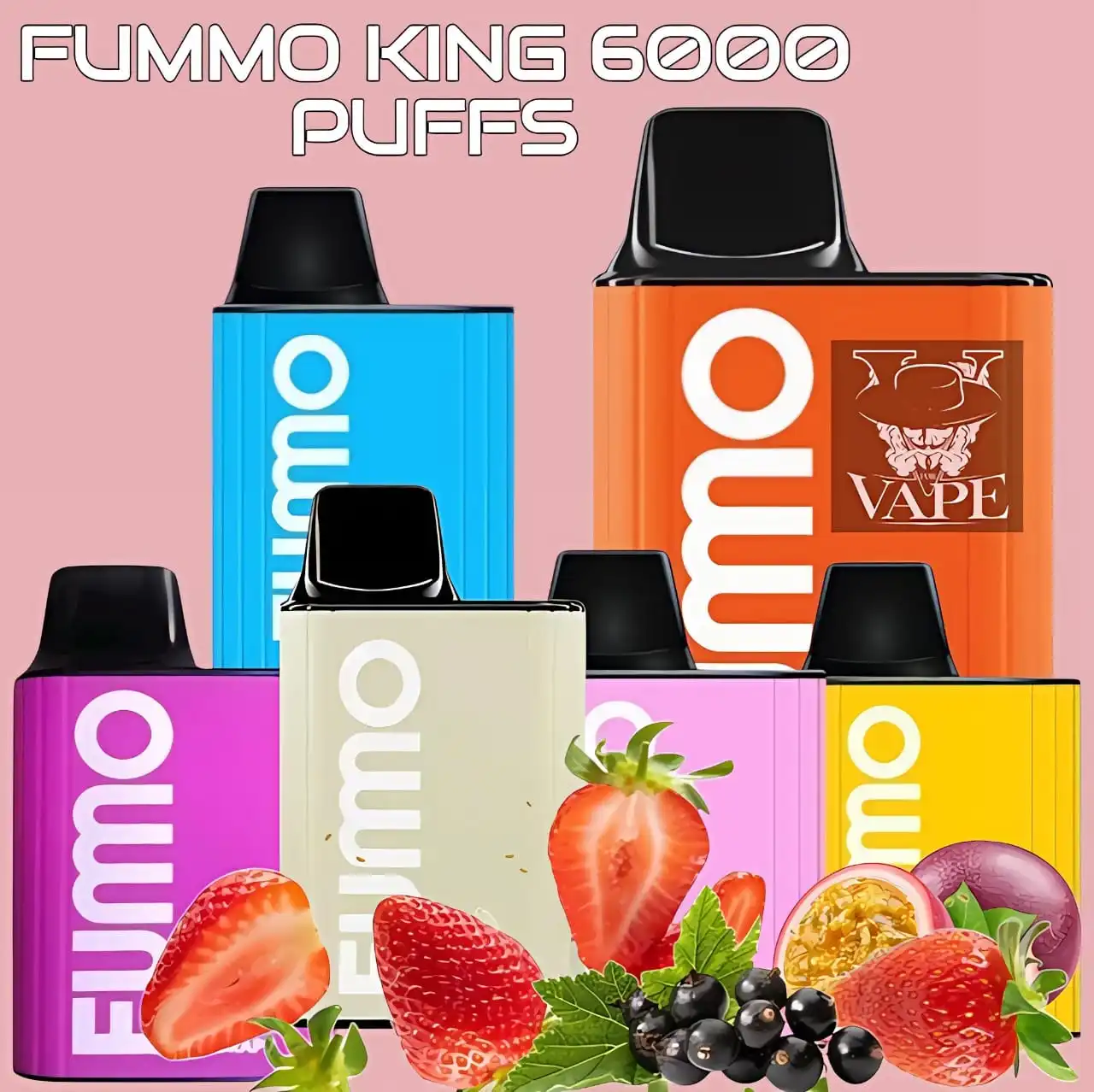 FUMO KING 6000 Puffs Disposable Vape in Dubai UAE - Fummo