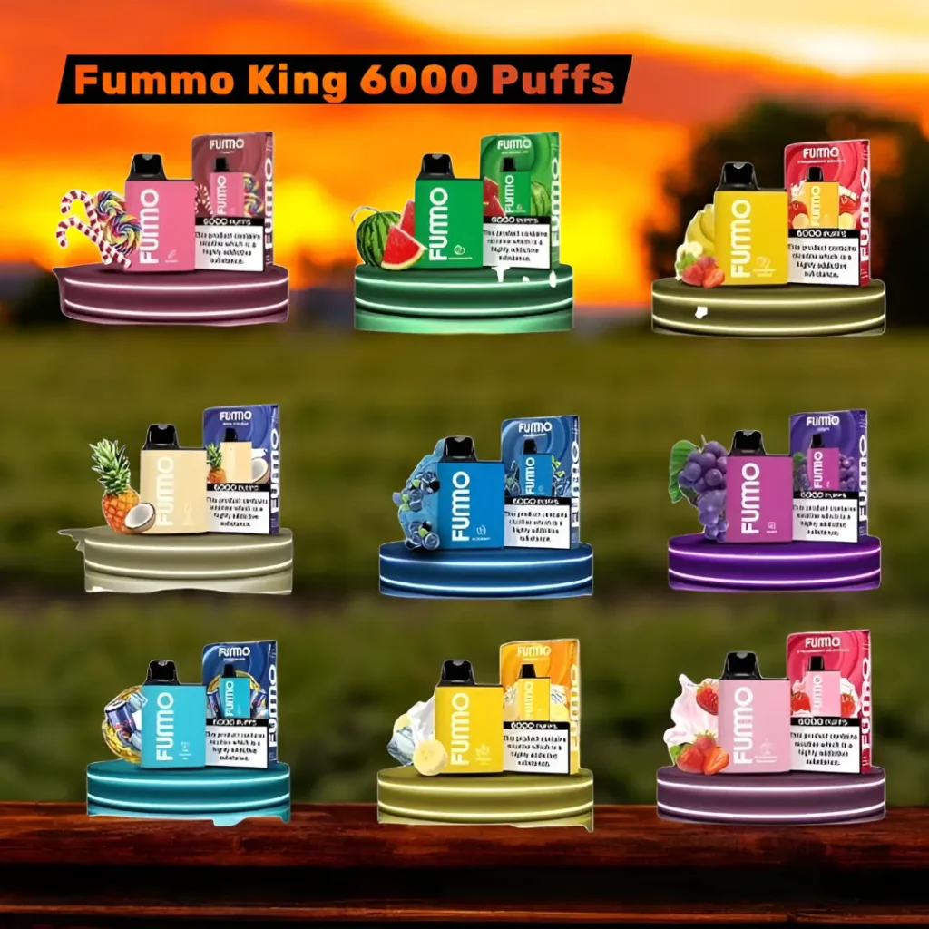 FUMO KING 6000 Puffs Disposable Vape in Dubai UAE - Fummo