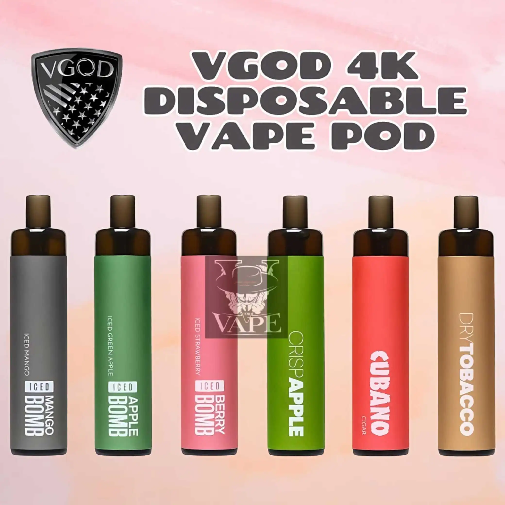 VGOD 4K Disposable Pod in Dubai | 4000 Puffs 20mg 50mg Kit