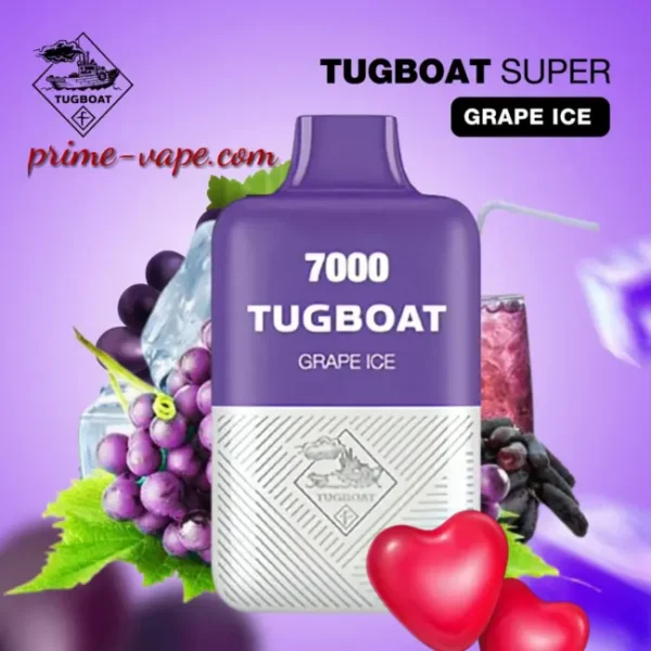 Tugboat Super 7000 Puffs Disposable Vape | New Pod Kit- Dubai