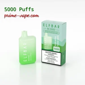 Elf Bar 20MG Disposable Vape 5000 Puffs Sour Apple- Best Flavor