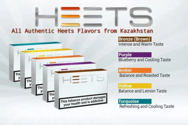 HEETS Kazakhstan Selection Authentic Flavors | Prime Vape UAE