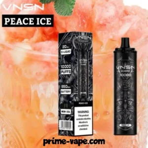 VNSN Peach Ice 10000 Puffs Disposable Vape- Luscious Pod Kit