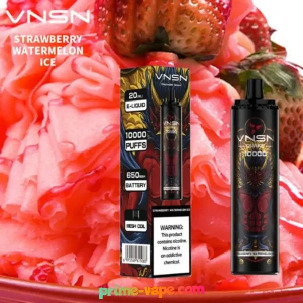 VNSN Strawberry Watermelon Ice 10000 Puffs Disposable Vape Kit