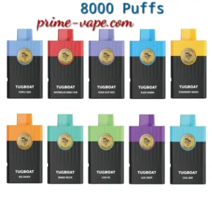 Tugboat Hero 8000 Puffs Disposable Vape 18ml Kit- Rechargeable