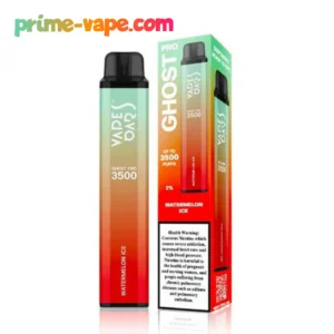 Vapes Bars Ghost Pro 3500 Puffs Watermelon Ice Disposable Vape
