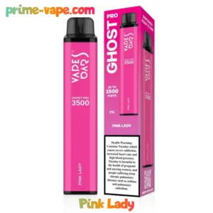 Ghost Pro Pink Lady 3500 Puffs Disposable Vape Kit- Dubai UAE