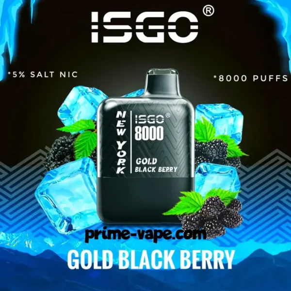 ISGO New York 8000 Puffs Disposable Vape in Dubai- Best Pod Kit