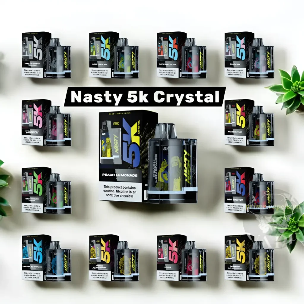 Nasty 5k Crystal 5000 Puffs Disposable Vape in Dubai UAE