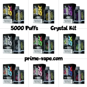 Nasty 5K 5000 Puffs disposable vape in Dubai UAE- Crystal pod kit