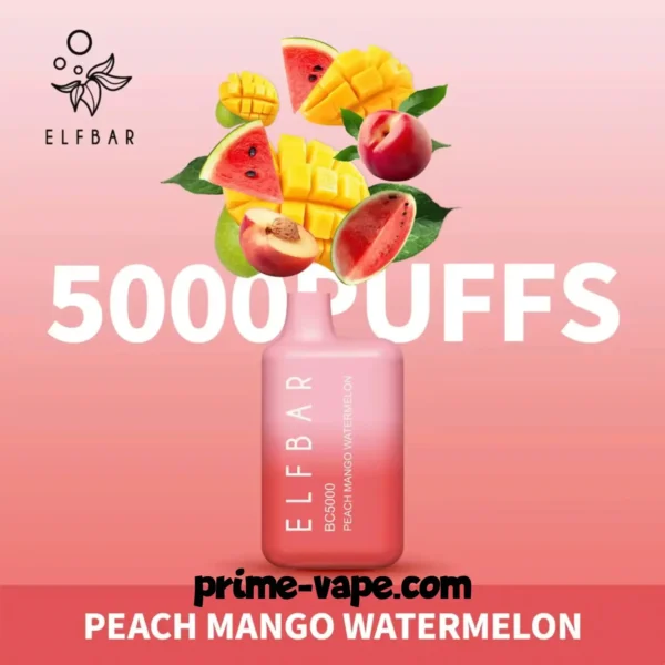 Elf Bar 5000 Puffs Disposable Vape Kit in Dubai | Five Best Flavors