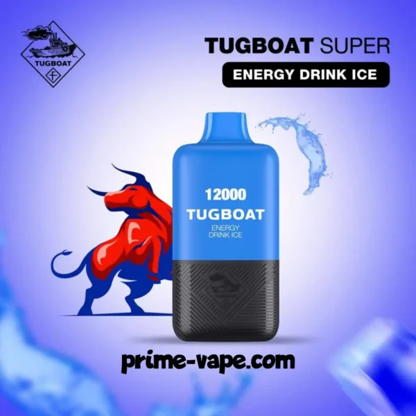 Tugboat Super 12000 Puffs Disposable vape pod Available in Dubai