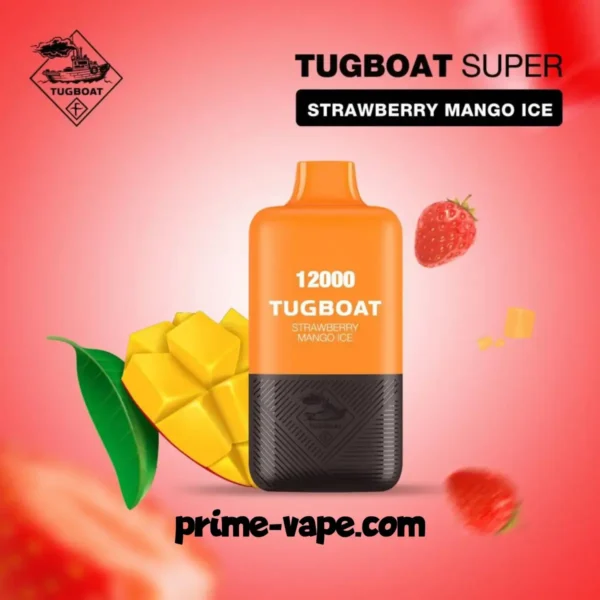 Tugboat Super 12000 Puffs Disposable vape pod Available in Dubai