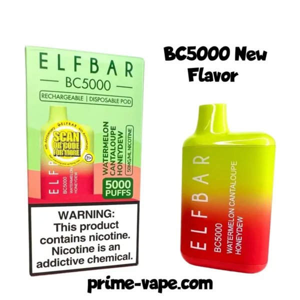 Elf Bar New Flavors 5000 puffs disposable vape- Elf Bar 5000 Puffs