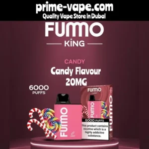 Fumo King Candy 6000 Puffs Disposable Vape | Prime Vape UAE