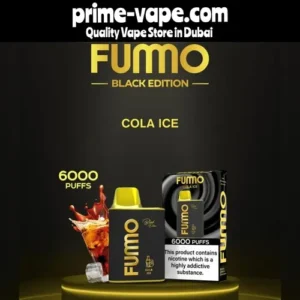 Fumo Vape Cola Ice 6000 Puffs disposable Vape in Dubai UAE