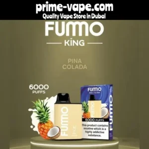 Fumo King Pina Colada 6000 Puffs Disposable Vape- 20mg in UAE