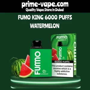 Fumo King Watermelon 6000 Puffs Disposable Vape in Dubai- Best