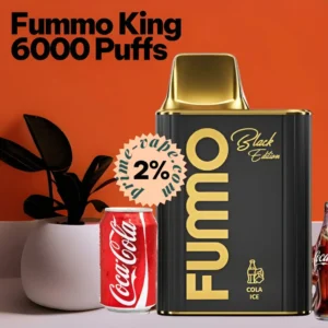Fumo King Cola Ice 6000 Puffs Vape Kit - Fummo Dubai UAE