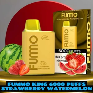 Fumo King Strawberry Watermelon 6000 Puffs Disposable Vape