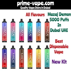 Mazaj Demon 5000 Puffs Disposable Vape Dubai- Prime Vape UAE