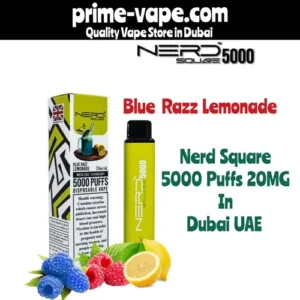 Nerd Square Blue Razz Lemonade 5000 Puffs Disposable Vape
