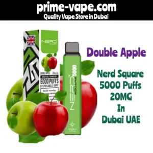Nerd Square Double Apple 5000 Puffs Disposable Vape- Authentic