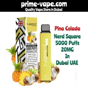 Nerd Square Pina Colada 5000 Puffs disposable vape- Best flavour