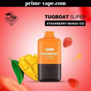 Tugboat Super Strawberry Mango Ice 12000 Puffs Disposable Vape