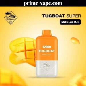 Tugboat Super Mango Ice 12000 Puffs Disposable vape pod- Dubai