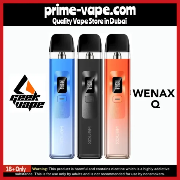 Geekvape Wenax Q kit 1000mAh 25W Pod System in Dubai UAE