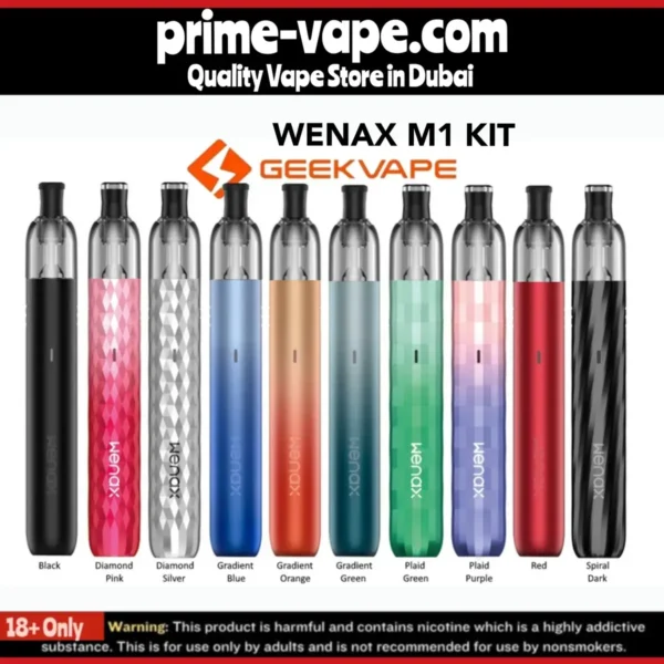 Geekvape Wenax M1 Kit 800mAh 16W 2ml pod device- Dubai UAE