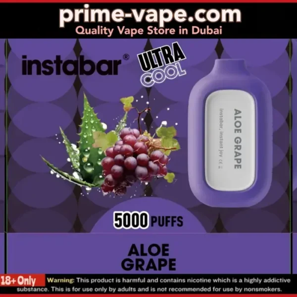 Insta Bar 5000 Puffs Disposable Vape in Dubai | Prime Vape UAE