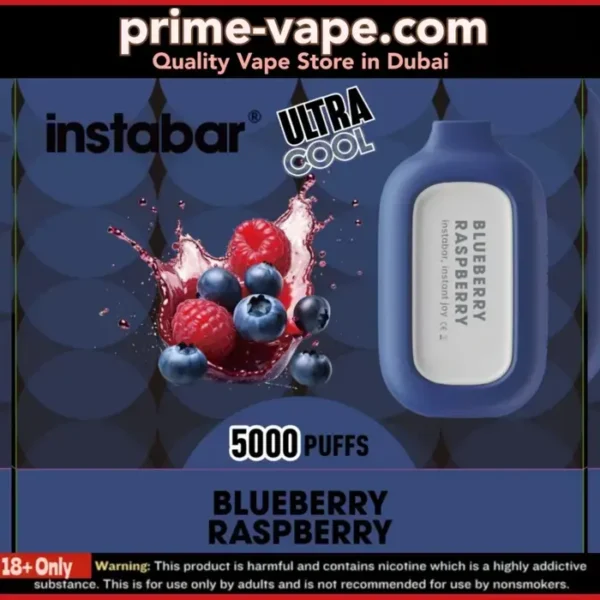 Insta Bar 5000 Puffs Disposable Vape in Dubai | Prime Vape UAE