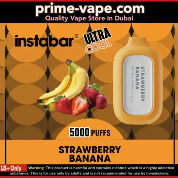 Insta Bar 5000 Puffs Disposable Vape in Dubai | Prime Vape UAE