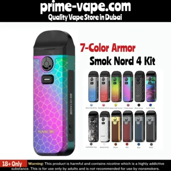 Smok Nord 4 Kit 80W 2000mAh Pod System Device | Dubai UAE