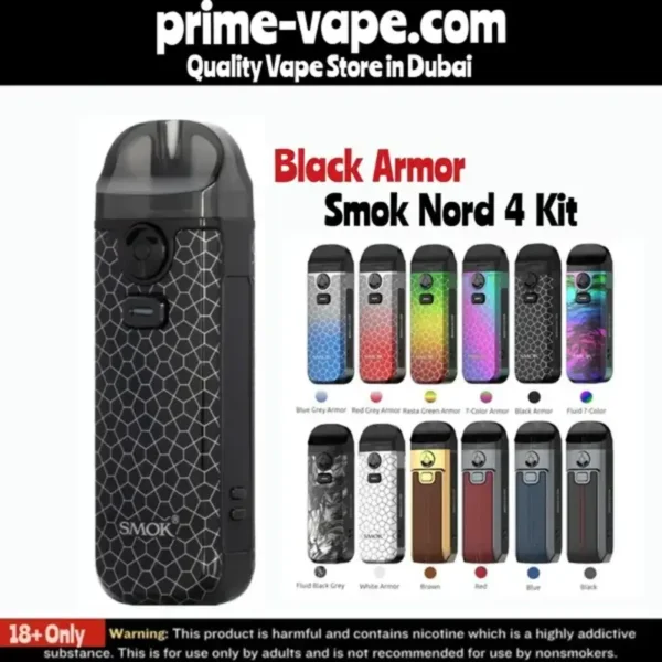 Smok Nord 4 Kit 80W 2000mAh Pod System Device | Dubai UAE