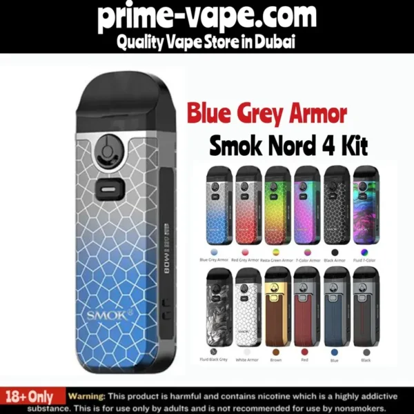 Smok Nord 4 Kit 80W 2000mAh Pod System Device | Dubai UAE