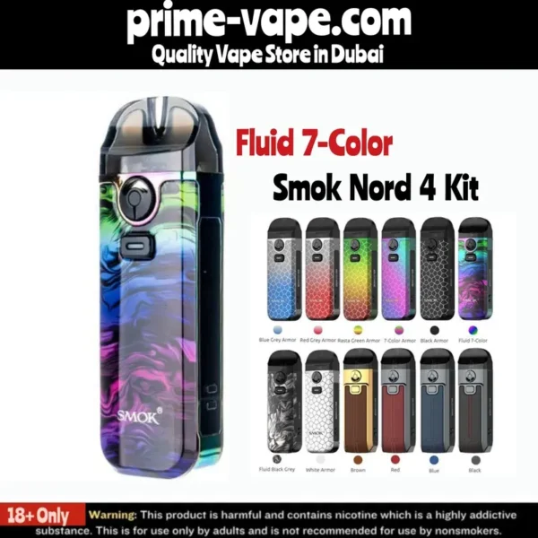 Smok Nord 4 Kit 80W 2000mAh Pod System Device | Dubai UAE